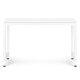 ModernHome Computer Desk 120x60 cm for Home Office and Study, white