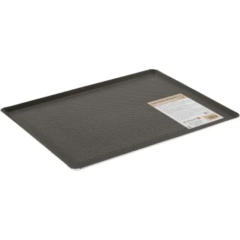 De Buyer CHOC FORATA Perforated Baking Tray, Aluminium, Non-Stick, 40x30 cm