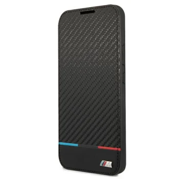 BMW M Collection Triangles Folio Case for Samsung Galaxy S22+ Black