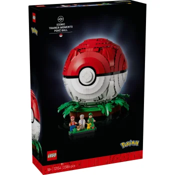 LEGO Pokemon 72154 Iconic Trainer Moments Poké Ball Building Set
