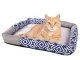 Cat Bed with Scratching Mat, Size M