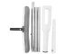 Super Absorbent Sponge Mop with Squeeze Mechanism, White