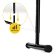 4Fizjo 1827 Stationary Dip Bars, Black