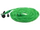 Expandable Garden Hose with 7-Function Spray Nozzle 10-30m, Green