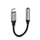Tech-Protect Ultraboost USB-C to Mini Jack 3.5mm DAC Adapter - Dark Gray