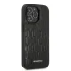 Karl Lagerfeld Monogram Plaque Case for iPhone 13 Pro Max - Black