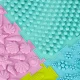 Sensory Puzzle Mat for Foot Massage (8 Pieces), Pastel Colors