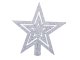 Christmas Tree Baubles Set 100 pcs + Star, Silver