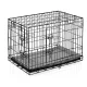Pethaus Metal Dog Kennel Cage with Bed Size S (75.5 x 48 x 54 cm) PH-200