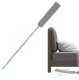 Telescopic microfiber dust brush, 144 cm, grey