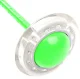 LED Ankle Skip Ball Fitness Game with Flashing Wheel for Kids, Green