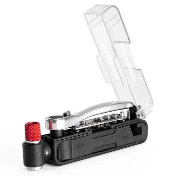 Rockbros Multitool Bike Tool Set with CO2 Pump Head and Ratchet Wrench, Black