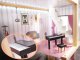 Liela Bērnu Spēļu Koka Leļļu Māja ar Mēbelēm Piederumiem un LED Gaismu, 78cm | Play Dollhouse with Furniture