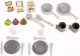 Smoby mini Tefal OpenCook 312202 Children Kids Toy Plastic Kitchen With Sound and Accessories, Red