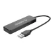 USB-A Hub Orico FL01 4x USB-A 2.0, 30 cm Cable, Black