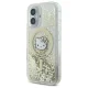 Hello Kitty iPhone 16 Case Liquid Glitter Fever MagSafe, Gold