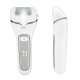 Electric Callus Remover for Feet with LCD Display, 2 Speeds & 3 Rollers, white