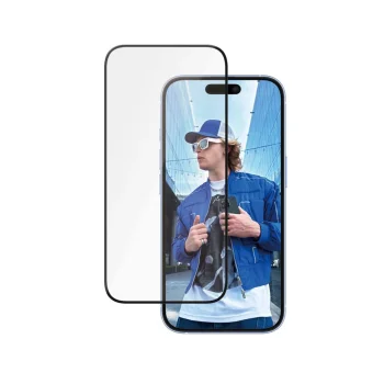 PanzerGlass Ceramic Screen Protector for iPhone 16 6.1" Ultra-Wide Fit