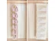Hanging Shoe Organizer for Closet, Cream, 12 Pairs