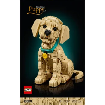 LEGO Icons 11384 Golden Retriever Puppy