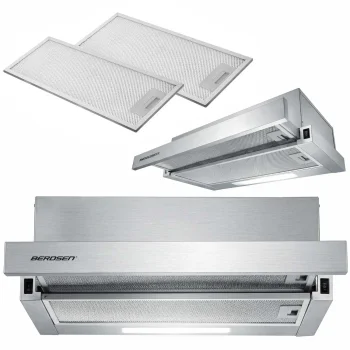 Berdsen BT-242 Telescopic Under-Cabinet Cooker Hood 50 cm Inox