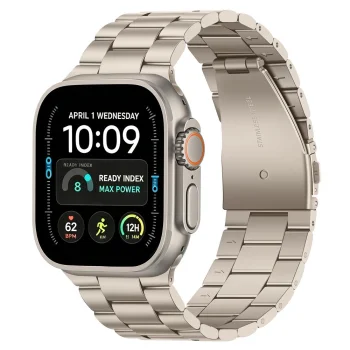 Tech-Protect Stainless bracelet for Apple Watch 44/45/46/49 mm, silver/gold