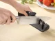 Kitchen Knife and Scissors Sharpener with Adjustable Angle, Non-Slip
