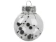 Christmas Tree Baubles 6 cm, Set of 24, Black