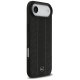Mercedes Leather Laurel Leaves Stripes MagSafe Case for iPhone 17 Air, Black