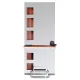 Gabbiano B058 Hairdressing Styling Station, Cherry