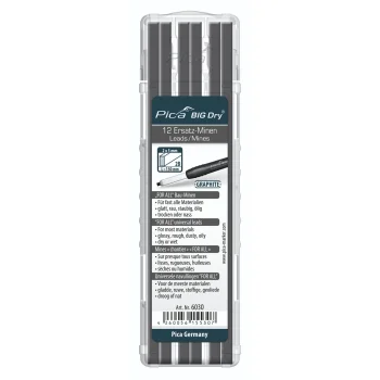 Pica BIG DRY 6030 FOR ALL Graphite Refills 2 x 5 mm, 12 pcs