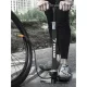 Trizand Floor Pump with Pressure Gauge 16 bar / 230 PSI, Black