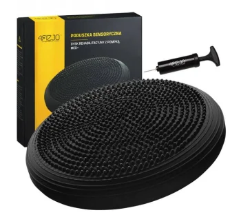 4Fizjo MED+ Sensomotoric Cushion 33 cm, Black