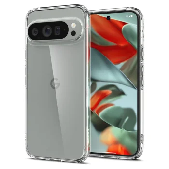 Google Pixel 9 Pro XL Spigen Ultra Hybrid Case Cover, Crystal Clear