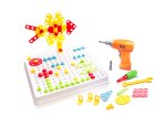 Kids Educational Constructor Tools Set Screwdriver Drill Screws Blocks 261 pcs.