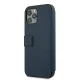 Apple iPhone 12 Pro Max 6.7\" US Polo Embroidery Collection Book Case Cover (USFLBKP12LPUGFLNV), Navy