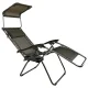 Gotel Garden Lounger Chair with Canopy and Table