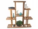 Wooden 5-Tier Flower Shelf Stand Rack