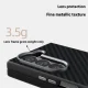 Samsung Galaxy Z Fold 5 ( SM-F946B/DS ) ABEEL Carbon Fiber Texture Cover Case, Black