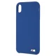 BMW Silicone M Collection iPhone Xr Case, Blue