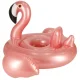 Baby Swim Float with Seat Inflatable Flamingo Pool Ring for Toddlers 1-3 Years
