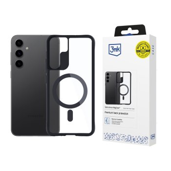 3mk Satin Armor MagCase for Samsung Galaxy S24+, Transparent