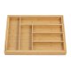 GreenBlue GB379 Expandable Bamboo Cutlery Organizer, 325-500x430x45mm