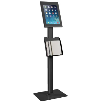 Maclean Floor Stand for iPad Pro 12.9" (Gen 3), Black