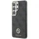 Guess 4G Rhinestone Round Logo MagSafe Case for Samsung Galaxy S26 Ultra - Black
