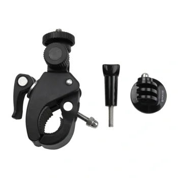 Puluz PU177B Handlebar Mount for Action Cameras with 1/4" Thread, Black