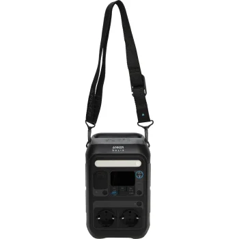 Anker SOLIX C300X Portable Power Station, 288 Wh, 300 W (Peak 600 W), Black