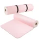 4Fizjo TPE Yoga and Exercise Mat 180x60x0.6 cm, Pink/Grey