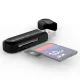 Orico CRS21 USB 3.0 SD and microSD Memory Card Reader, Black