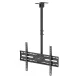Maclean MC-173 Ceiling TV Mount 37-86\", 50kg, VESA 600x400, Black